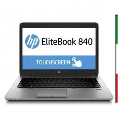 NOTEBOOK HP ELITEBOOK 840 G4 ( USATO ) - DISLPAY 14' FULL HD TOUCHSCREEN  - INTEL I5-7300U - RAM 8GB - SSD 256GB SATA - SVGA IN