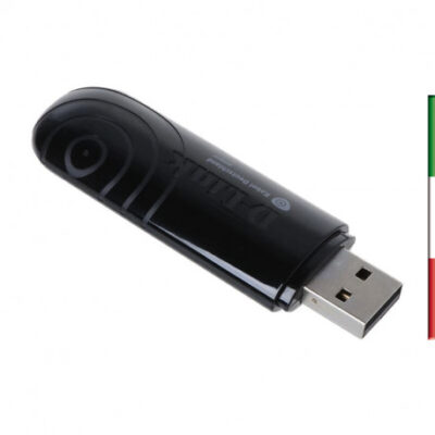 USB ADAPTER WireLess  DWA-140 D-LINK 300Mbps, 802.11b/g/n + Prolunga USB OEM NUOVA