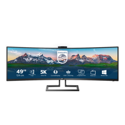Philips P Line Display LCD curvo in 32:9 SuperWide 499P9H/00 - immagine 2
