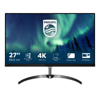 Philips E Line Monitor LCD Ultra HD 4K 276E8VJSB/00 - immagine 2