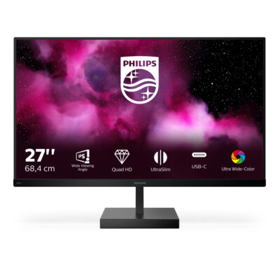 Philips C Line 276C8/00 Monitor PC 68,6 cm (27") 2560 x 1440 Pixel Quad HD LCD Nero - immagine 2