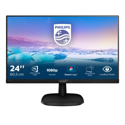 Philips V Line Monitor LCD Full HD 243V7QJABF/00 - immagine 2