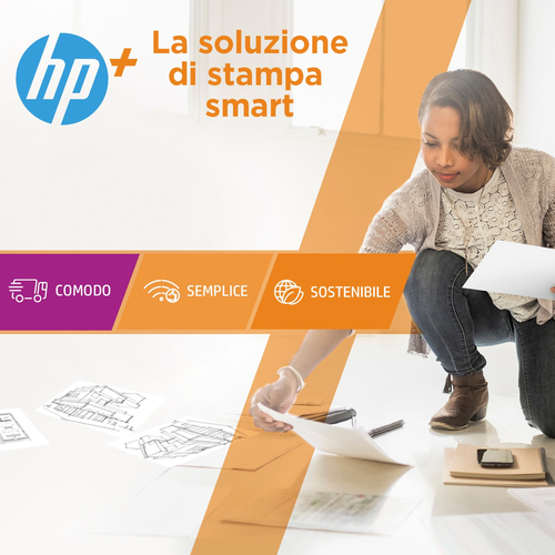 HP LaserJet Stampante HP M209dwe, Bianco e nero, Stampante per Piccoli