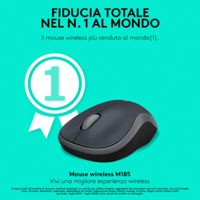 Logitech M185 Mouse Wireless