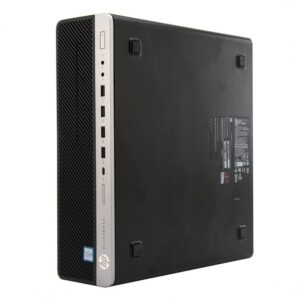 PC HP ELITEDESK 800 G3 SFF  (USATO) - INTEL I7-7700 - SVGA HD 630 - 8GB RAM - SSD 256GB - Windows 11 PRO - GARANZIA 12 MESI - 4X USB FRONTALI - 1X USB C - INGRESSI AUDIO FRONTALI - 6X USB POSTERIORI - 2X DISPLAY PORT   - LAN RJ 45 -